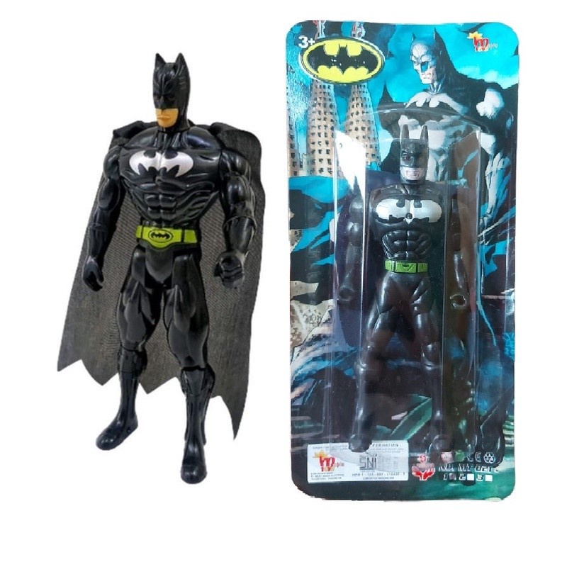 ROBOT B4TM4N Nyala Lampu Mainan Anak Laki Laki Action Figure Karakter SUPERHERO