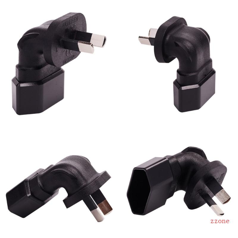 Zzz Konverter Travel Portabel Colokan AU 2-pin Tanpa Kawat Ke Adaptor Konversi EU 2pin