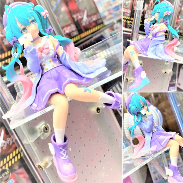 Noodle Stopper Figure Hatsune Miku - Love Sailor Purple Ver. 13cm