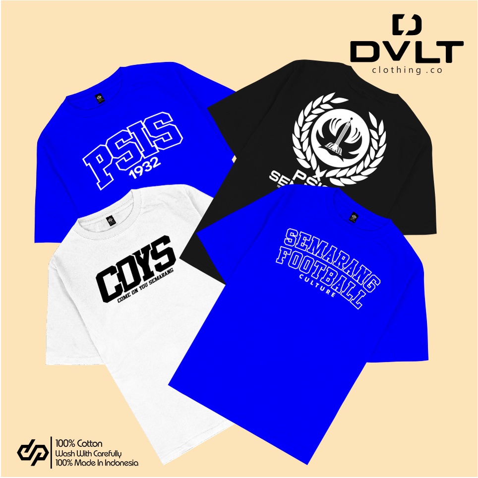 Kaos Baju PSIS Semarang 1932 / Kaos PSIS Semarang Congyang / Kaos Suporter PSIS Semarang / Kaos Sema