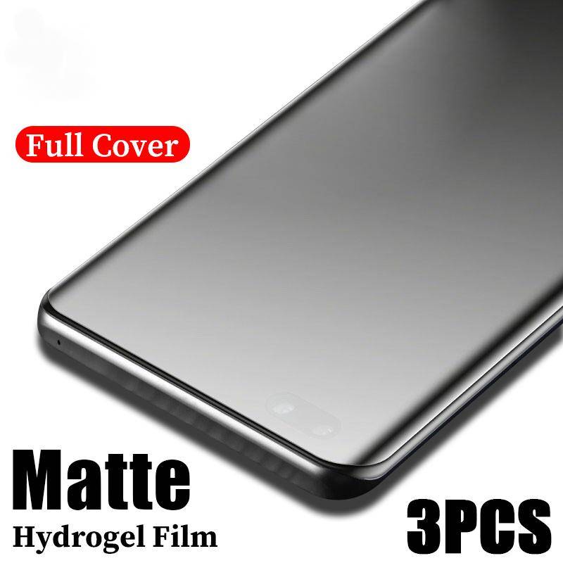 3pcs No Fingerprint Matte Hydrogel Film Untuk Vivo iQOO 11 10 9 8 Pro 9SE 9T 75 3 Pelindung Layar Untuk iQOO Neo 7855 Balap7 6 5 SE 5S U1 U3 U3X U5 U5X U5e Z1 Z1X Z3 Z6 Z7i