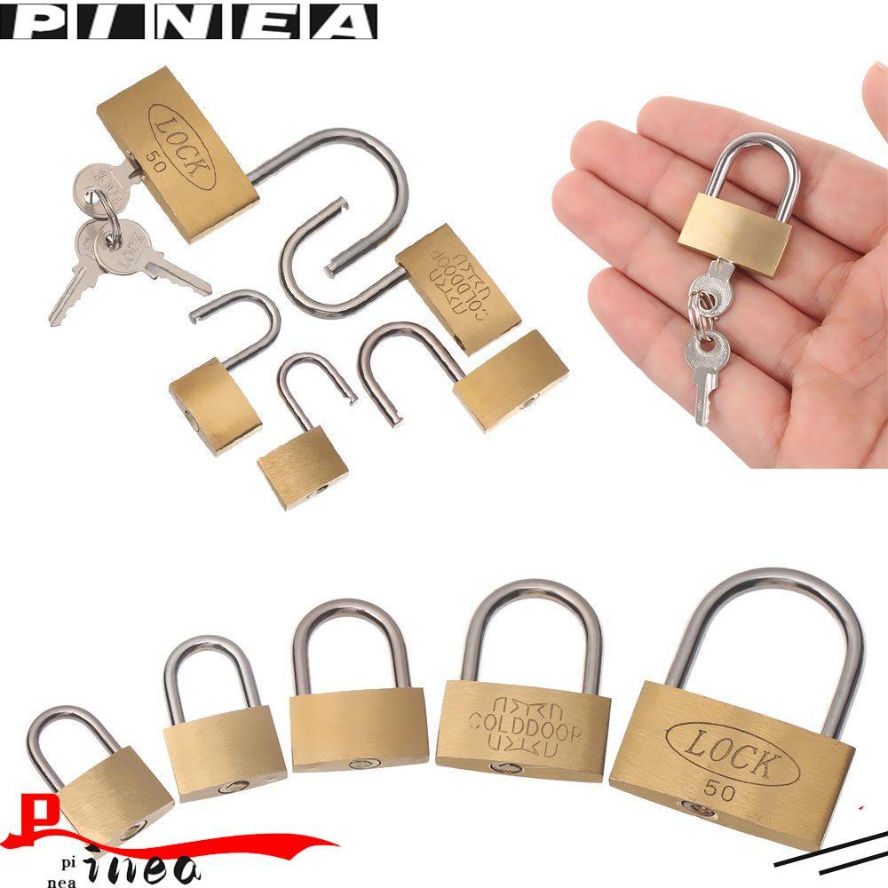 Kunci Tembaga Nanas Dengan 2Keys Mini Locker Case Supply Koper Travel Hardware Luggage Case Padlock