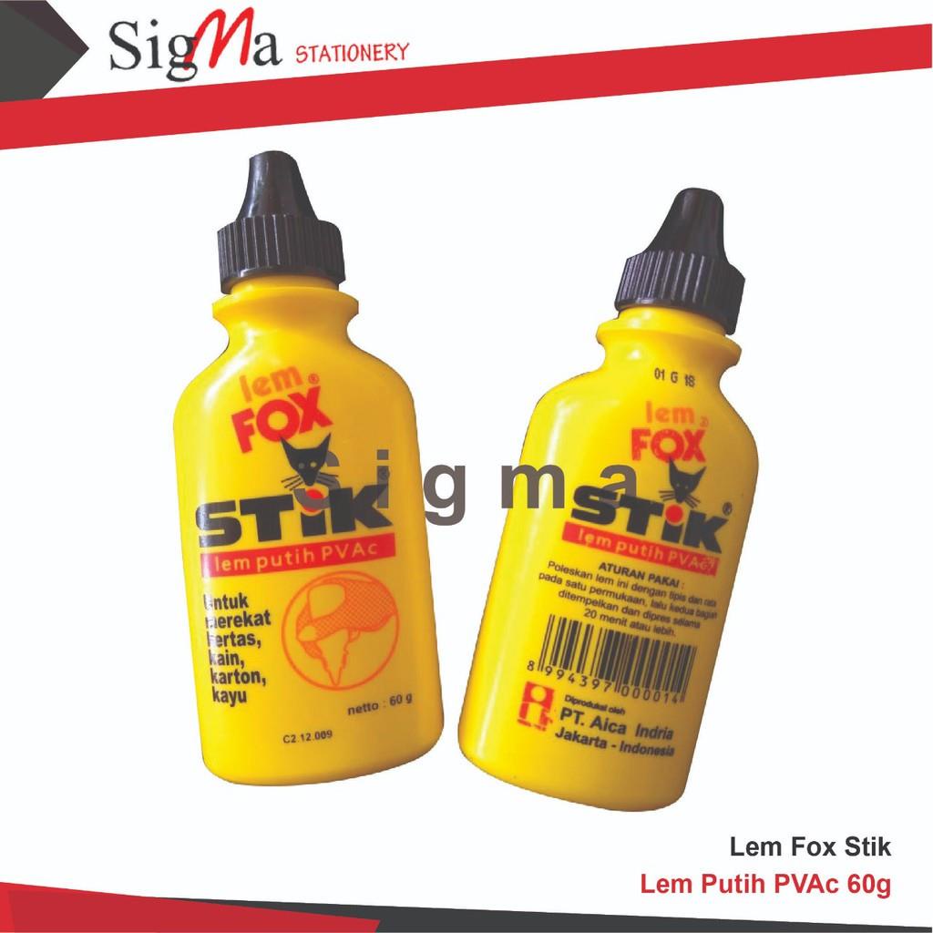 

Lem Fox STIK / Lem Fox Botol / Lem Putih PVAC