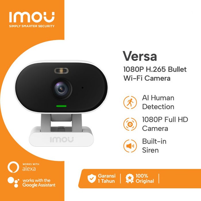 Imou Versa Smart Security Camera 1080P Wifi IP Cam Indoor Outdoor