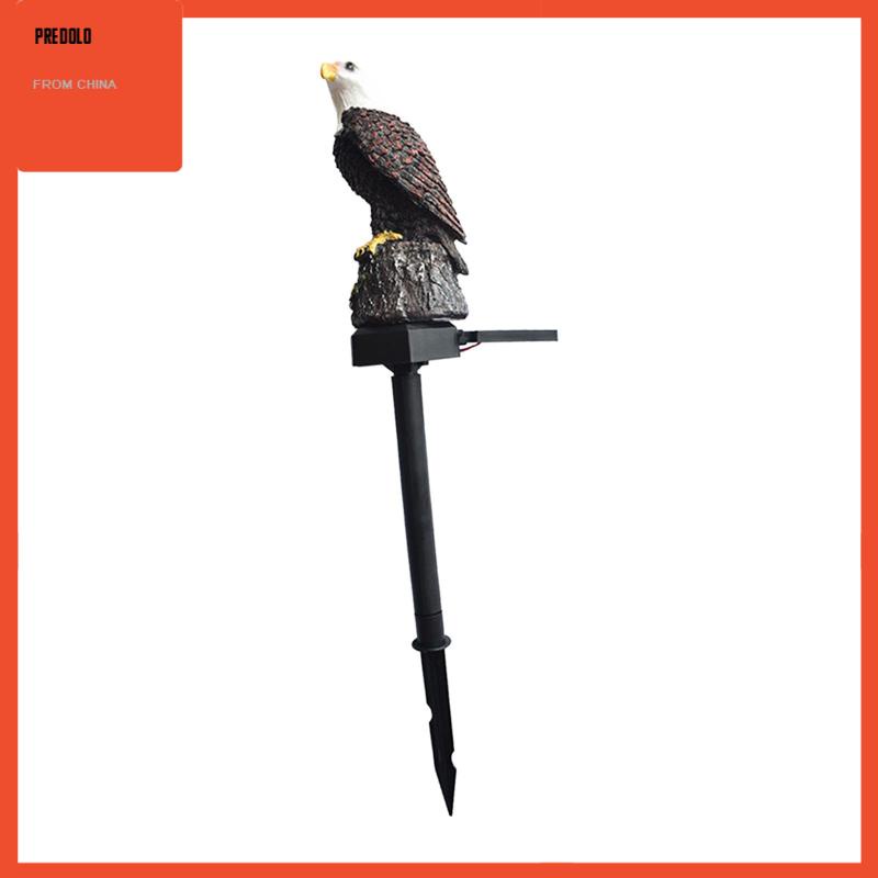 [Predolo] Lampu Pasak Taman Eagle Night Lamp Patung Resin Untuk Eksterior Rumah Outdoor