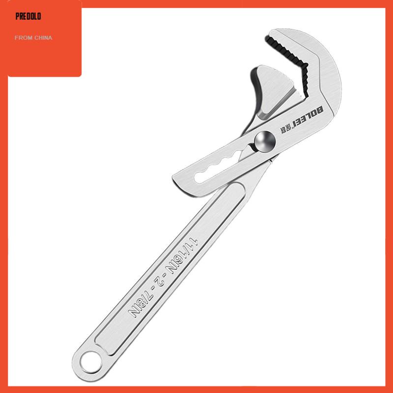 [Predolo] Adjustable Wrench Kunci Kamar Mandi Untuk Tabung Perbaikan Mobil Perawatan Rumah