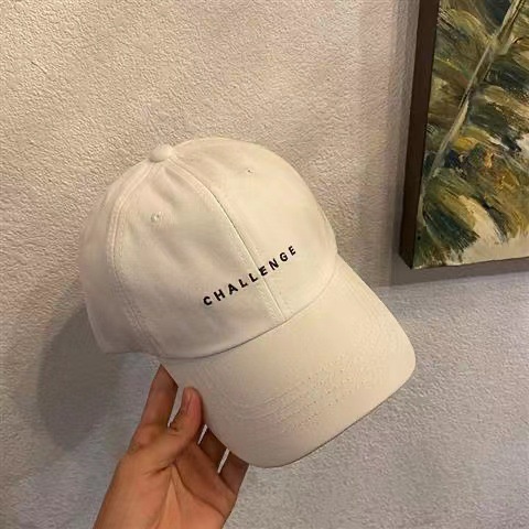 Topi Baseball Pria Dan Wanita Tabir Surya Saat Musim Semi Dan Musim Gugur Topi Bordir Mode Dalam Bahasa Inggris
