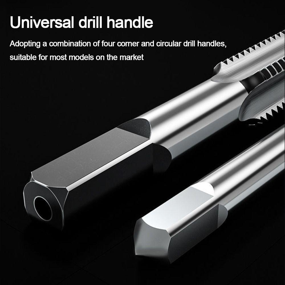 TOP Hand Tapping Tools Adjustable Die Wrench Screw Taps Wrench Bor Set Colokan Drat Taps Thread Tap Twist Bit