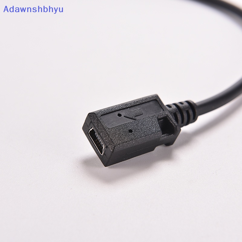 Adhyu Colokan MINI USB B 5pin male Ke female jack extension data adapter cord Kabel ID