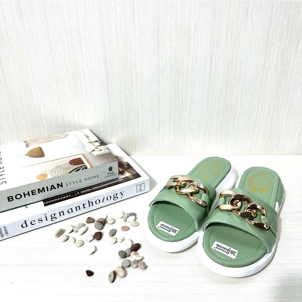 JES - Sandal Flat Perempuan Riana Fashion ID152