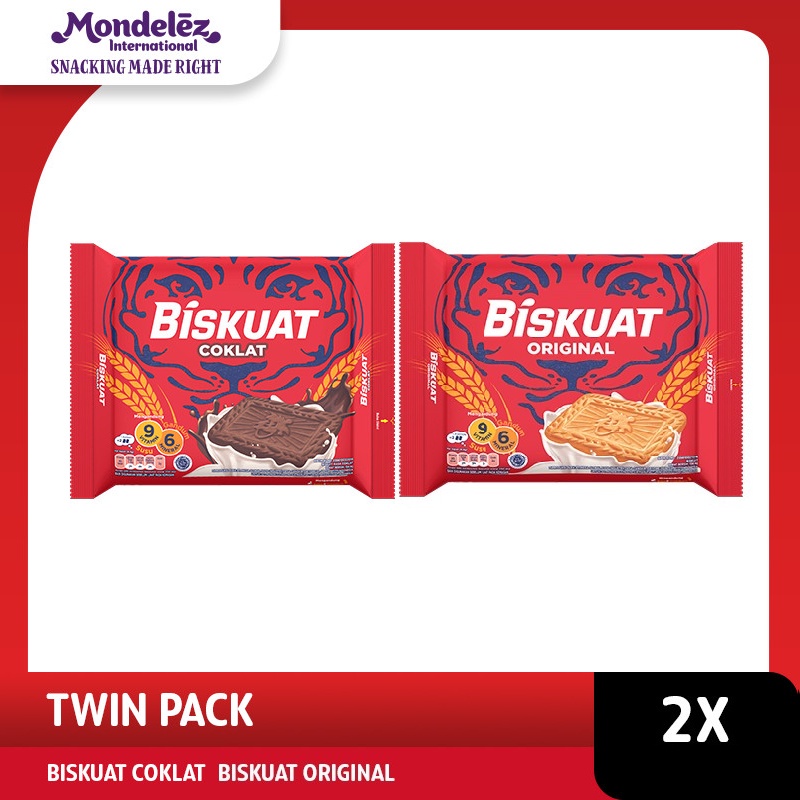 

Paket Biskuat Biskuit 121.6g gr cemilan untuk berbagi dengan keluarga - twinpack