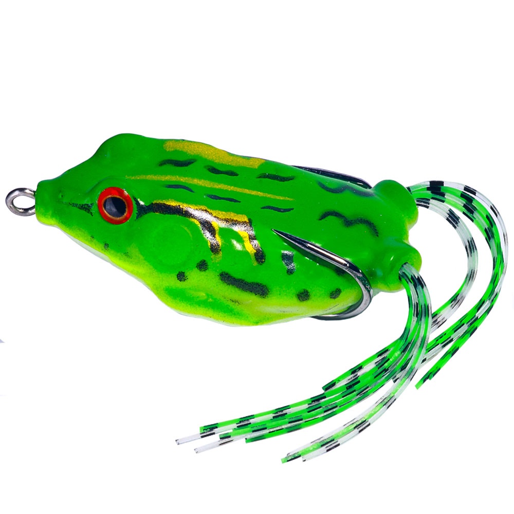 Hengjia NEW Big Umpan Katak 6.3cm /12.4g Frog Lure Soft Plastik Thunder Frog Fishing Lure Snakehead Killer Topwater Casting Umpan Lembut