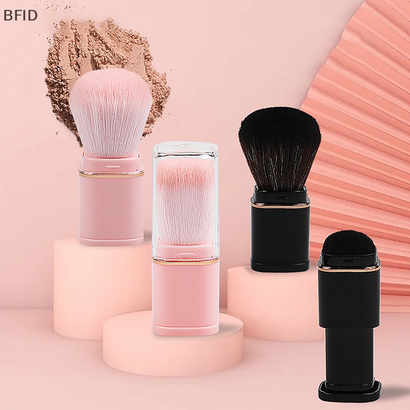 [BFID] Brush Makeup Kosmetik Portable Retractable Mini Blush Foundation Alat Bedak [ID]