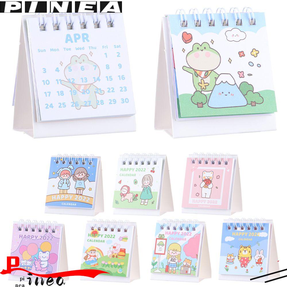 Kalender Meja Nanas Organizer Mingguan Agenda Tahunan Mini