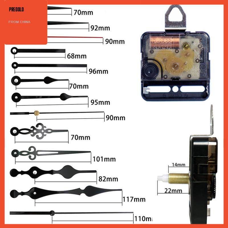 [Predolo] Jam Movement Mechanism Tangan Wall Repair Tool Parts Sets