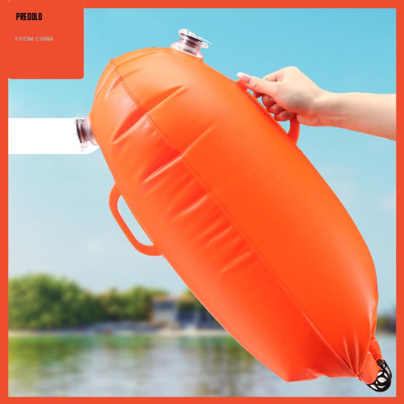 [Predolo] Pelampung Renang Safety Waterproof Bag Swim Safety Float Untuk Camping Hiking Memancing