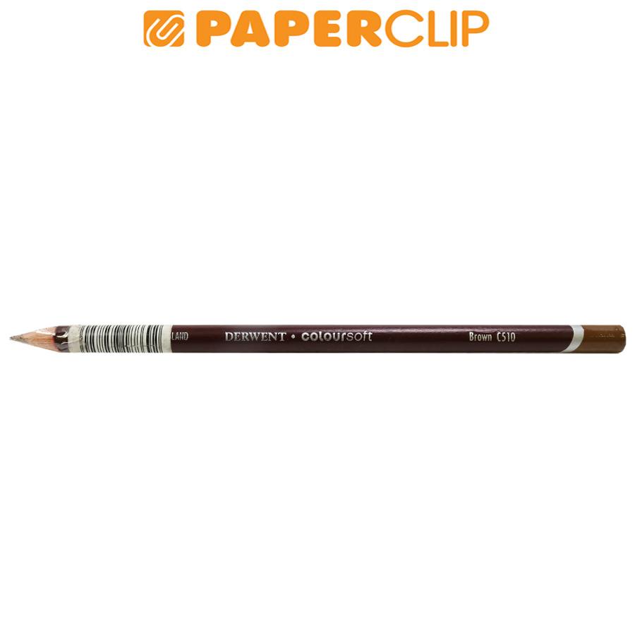 

PENSIL WARNA DERWENT COLOURSOFT 510 BROWN 0701003DW