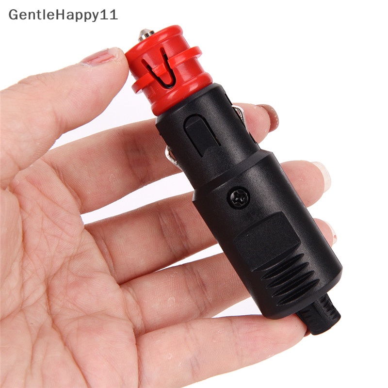 Gentlehappy 12V-24V Colokan Mobil Socket Sambungan Colokan Listrik Male Adapter Hot id