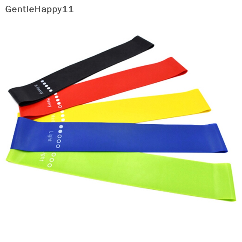 Gentlehappy Elastic Resistance Loop Band Gym Yoga Latihan Fitness Workout Stretch id