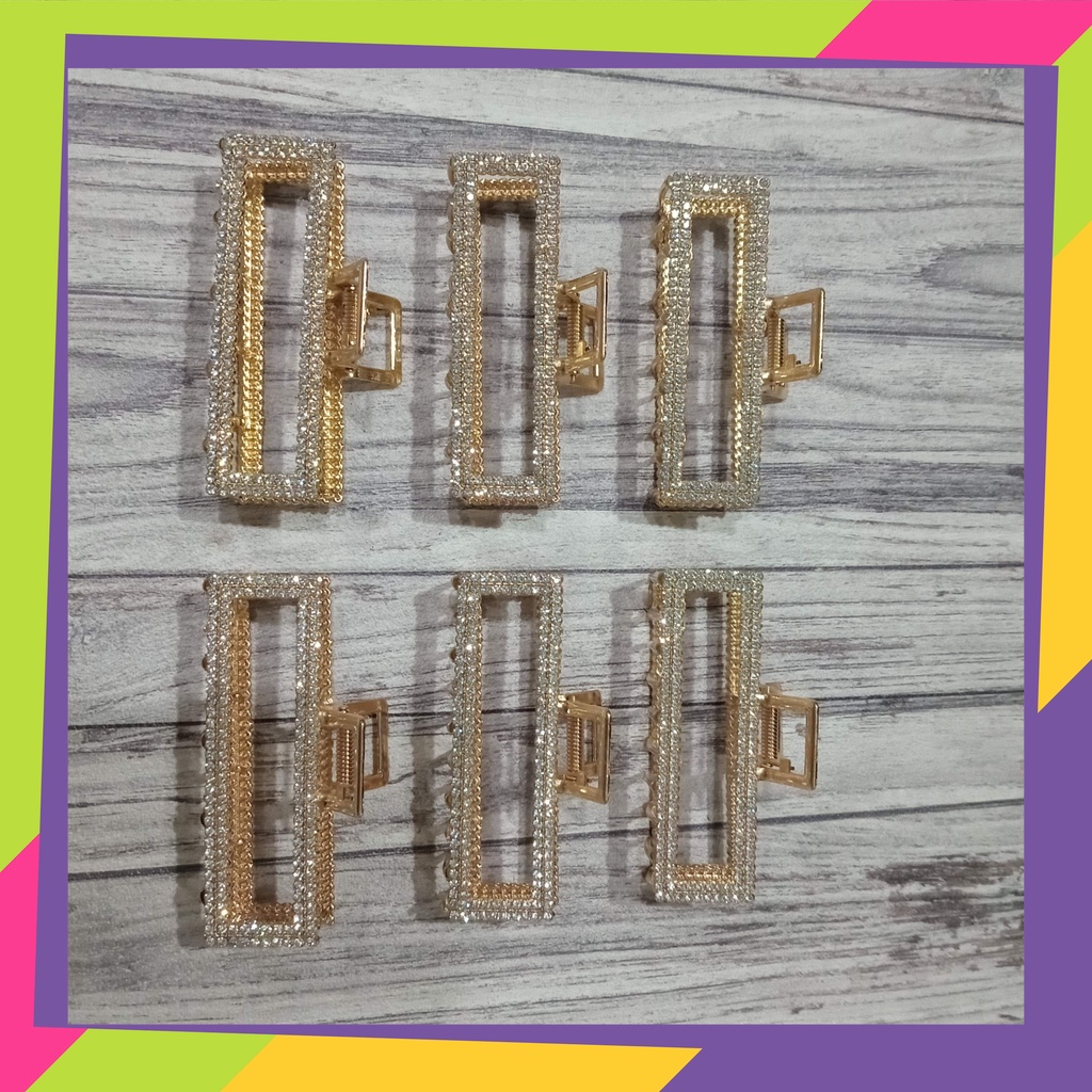 5092 / Paket usaha jedai 9cm mutiara elegan / jepit rambut alloy [ isi 6pcs &amp; 3pcs ]