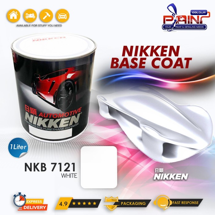 Cat Duco NIKKEN PU BASECOAT 7121 BASECOAT WHITE / Cat Mobil Motor