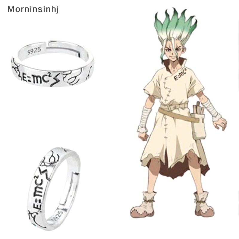 Mornin Anime Dr.Stone Cincin Ishigami Senkuu Cosplay Pembukaan Yang Dapat Disesuaikan Rings Unisex Perhiasan Alat Peraga Aksesoris Hadiah id