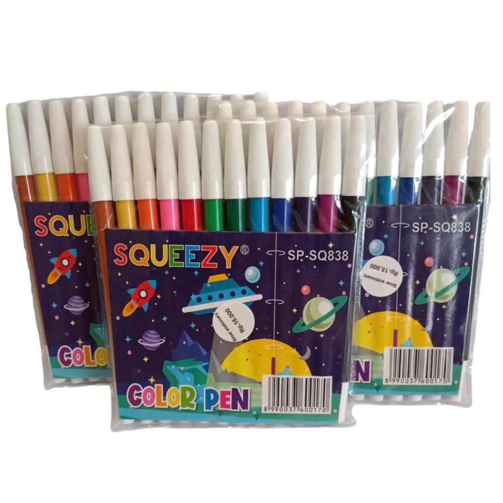 

spidol squeezy 12 warna