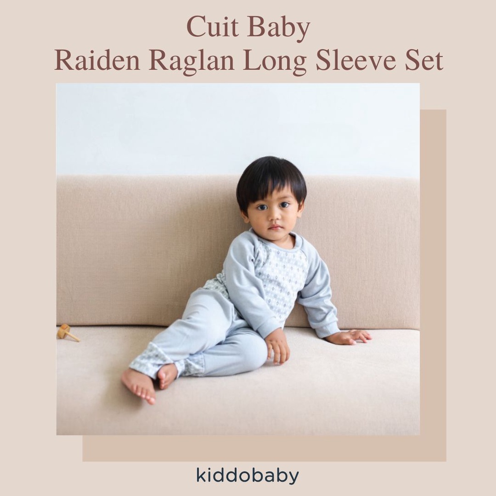 Cuit Baby Raiden Raglan Long Sleeve Set | Baju Anak