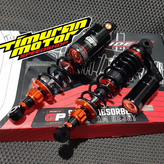 READY SHOCK RIDE IT GP 299 PREMIUM 320 MM HITAM SINGLE CLICK ORIGINAL