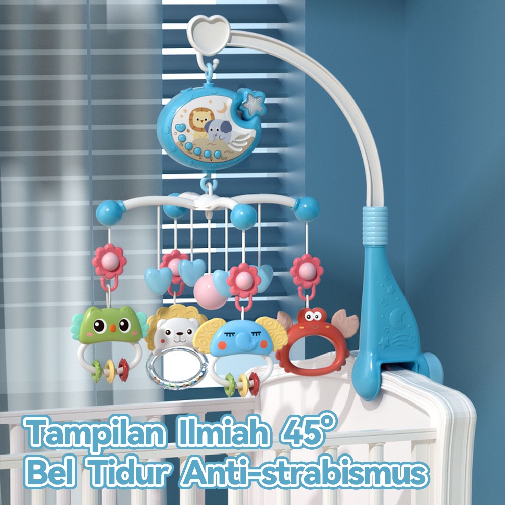 Mumystation Crib Bell Toys/Mainan Tidur Bayi Gantungan Crib Hanging Toys baby bed bell