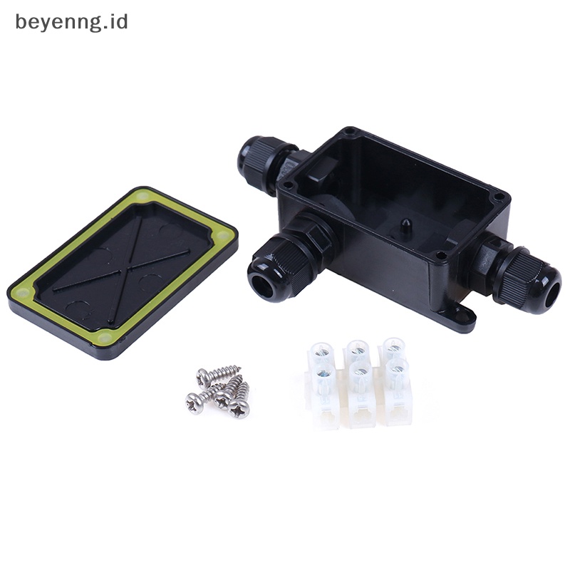 Beyen Kotak junction box Konektor Kabel waterproof 3Way IP66 outdoor Dengan terminal 450v ID