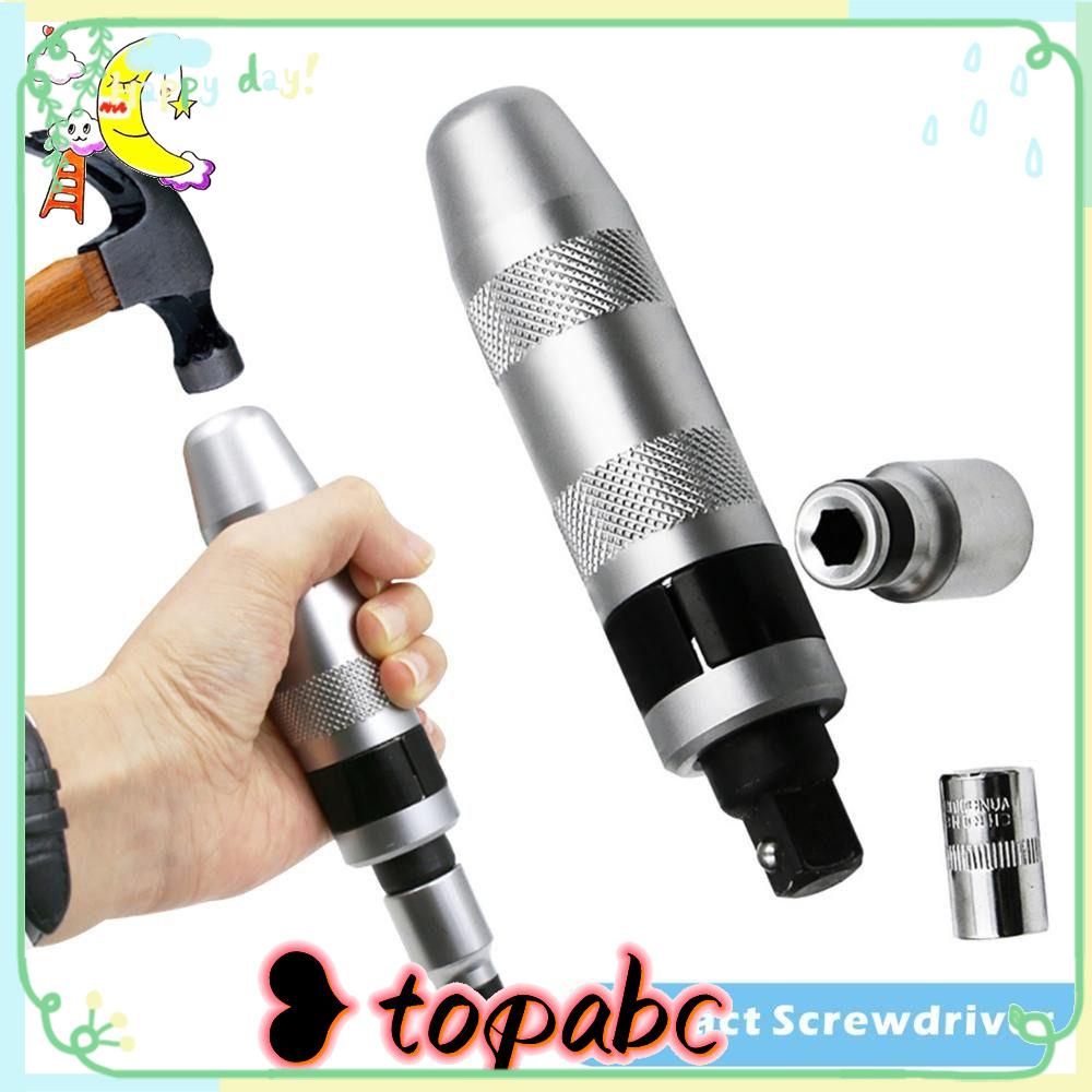 TOP Screw Driver Shockproof Impact Mata Obeng Chisel Bits Tools