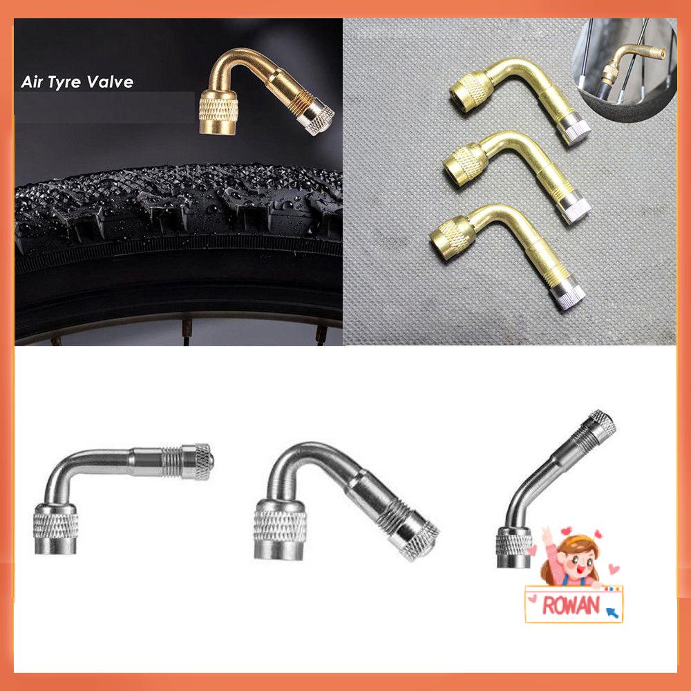 R-FLOWER 1/2pcs Batang Ekstensi Katup Kualitas Tinggi Motor Truk 45/90 /135Derajat Adaptor Untuk Mobil