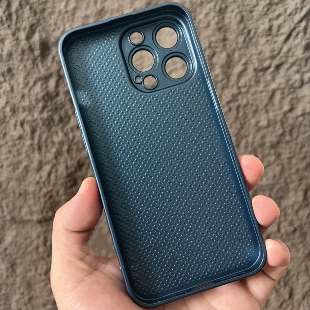 IPHONE Casing Ponsel Kaca Tempered Untuk Iphone11 12 Pro 13 14 Pro Max14 Plus Case Silikon Cair Frame Pelindung Kamera Casing Shockproof