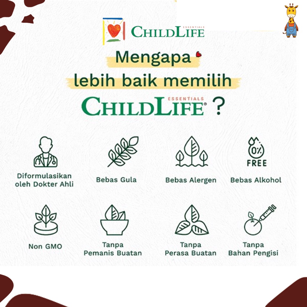 ChildLife Vitamin C 118ml - Vitamin C Terbaik Untuk Anak &amp; Bayi