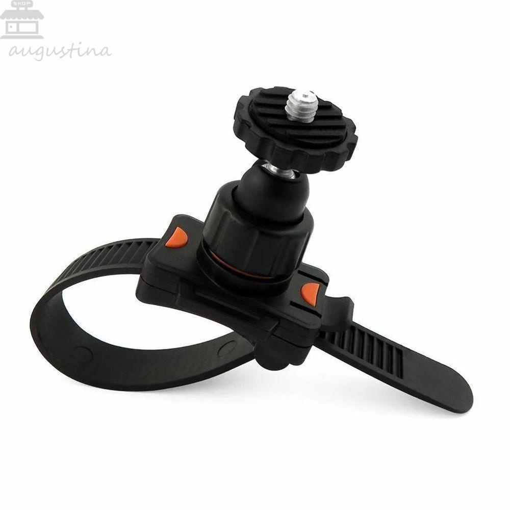 AUGUSTINA Gopro Klip Bracket Sepeda Motor Tahan Lama Untuk Gopro Hero7 6 5 4 3 Camcorder Aksesoris Belt Mount Holder