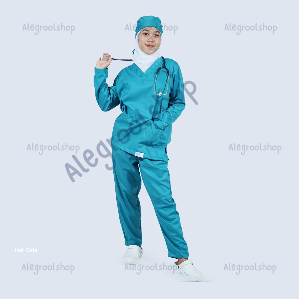 Doctor Scrub's Set Baju OK Lengan Panjang 'Cito Series'