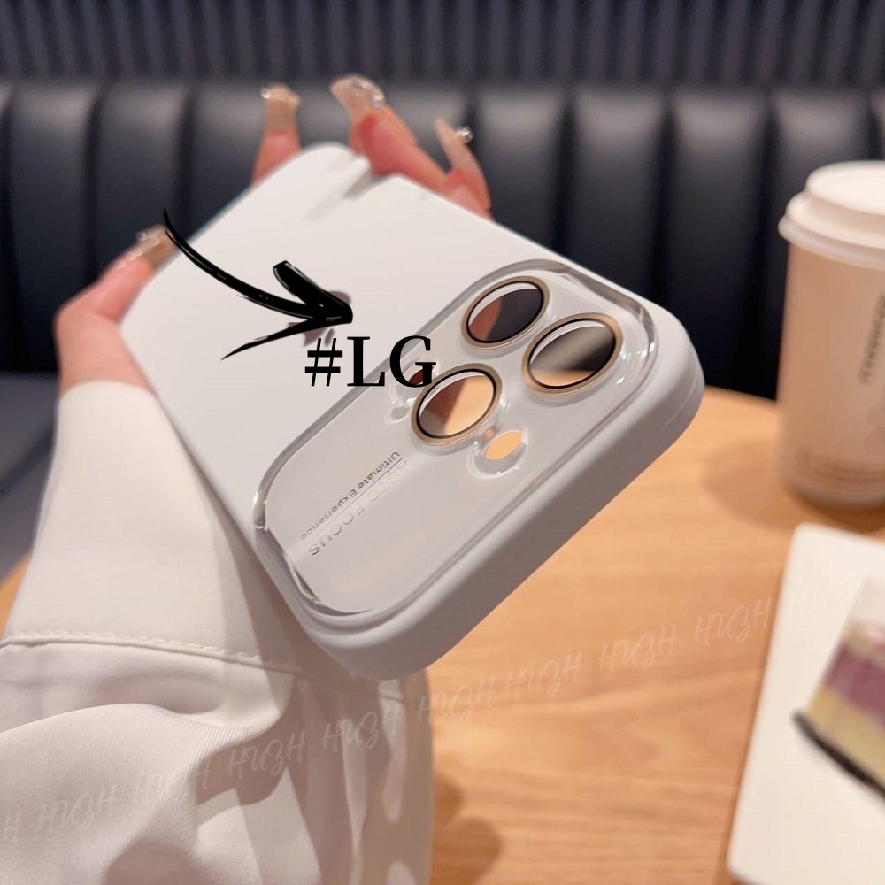 NEW!!【LG】High Quality Liquid Silicone Camera Phone Case for iPhone 12 13 14 Pro Max - Shockproof and Anti-Scratch Protection