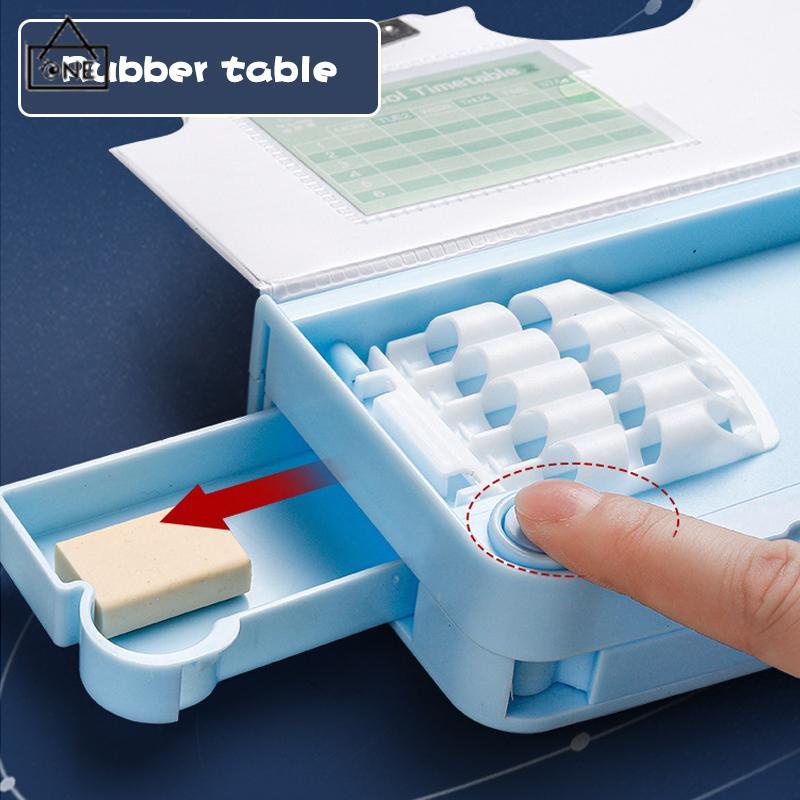 

COD❤️Kotak Alat Tulis Astronot Luar Angkasa Kotak Pensil Siswa Kotak Pensil Multifungsi-A.one