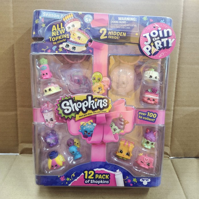 Shopkins Season 7 12 Pack 2 Hidden Inside with Lantern Model B