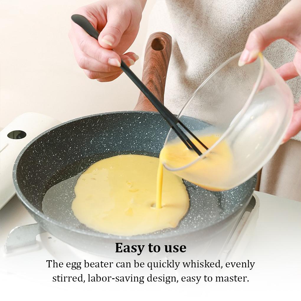 Pengocok Telur Manual Pengaduk Makanan Mixer Blender Cafe Restoran Whisk Masak Baking Hand Held Spoon Stick Aksesoris