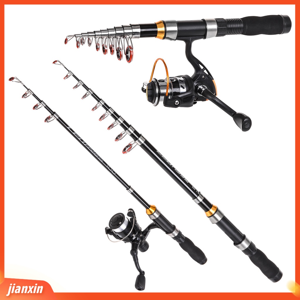 (In Stock) 1m Hingga 2.3m Outdoor Portable Telescopic Glass Mini Sea Pancing Aksesoris