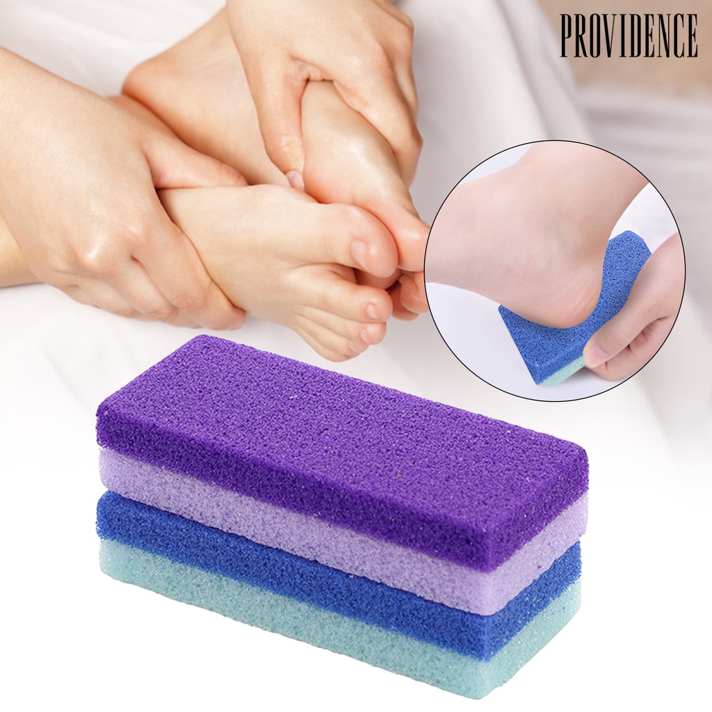 Providence 4Pcs Batu Apung Kaki Tahan Aus Dua Sisi Mudah Digunakan Perbaikan Perawatan Kaki Yang Efektif Kulit Mati Tidak Lecet Kaki Kulit Callus Remover Scrubber Penggunaan Rumah