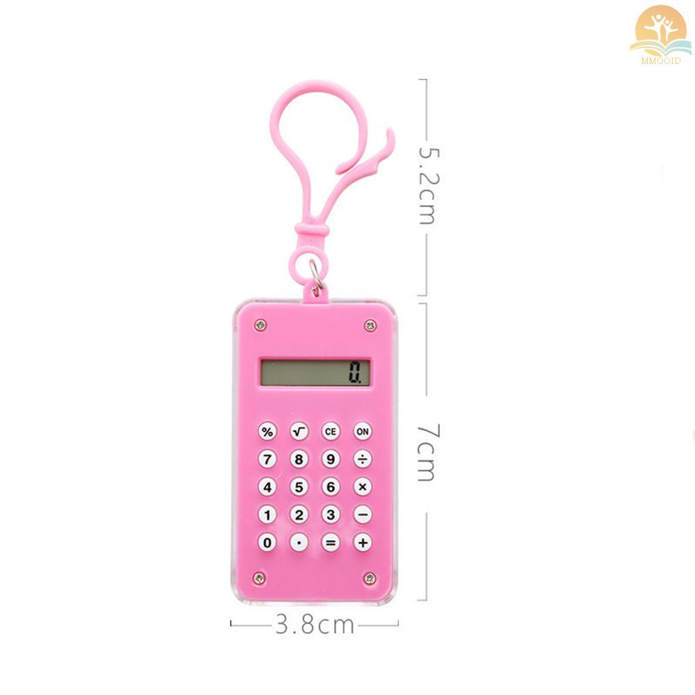 In Stock Kalkulator Lucu Mini Dengan 8digit Display Kalkulator Elektronik Saku Portabel Warna Permen Untuk Kantor Siswa Sekolah Anak Perlengkapan Alat Tulis Belajar Matematika Random C