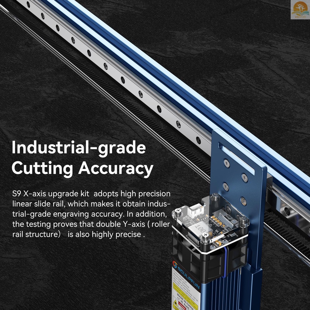 In Stock SCULPFUN S6 /S6PRO/S9 X-axis Linear Guide Upgrade Kit Presisi Tinggi Industrial Grade Instalasi Langsung Tanpa Bor