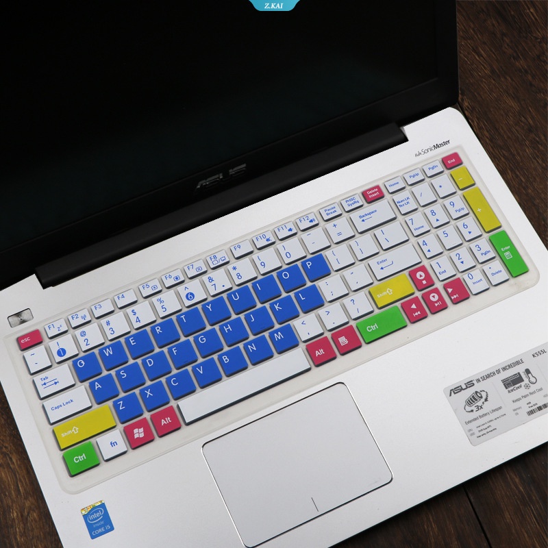 Cover Keyboard ASUS 15.6inch Komputer Untuk K555LN X550VX X550C X550 X550JX Film Keyboard Lembut Dan Nyaman TPU Film Bening Pelindung Silikon [ZK].