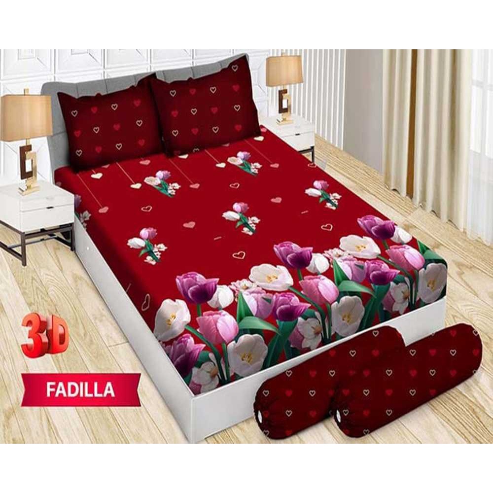 Bonita - Sprei RUMBAI King (180x200) Terlaris motif Pilihan