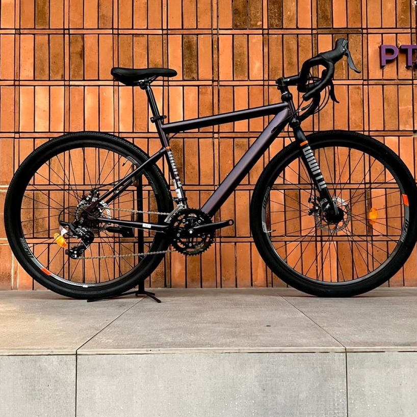 Sepeda roadbike balap element toronto new 2x8 speed shimano rem cakram discbrake