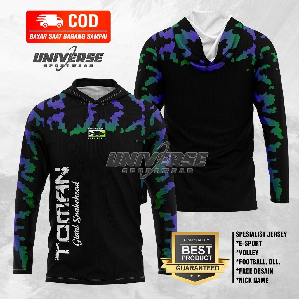 BAJU MANCING JERSEY MANCING LENGAN PANJANG KAOS MANCING PURPLE TOMAN
 KHEYOLSHOP