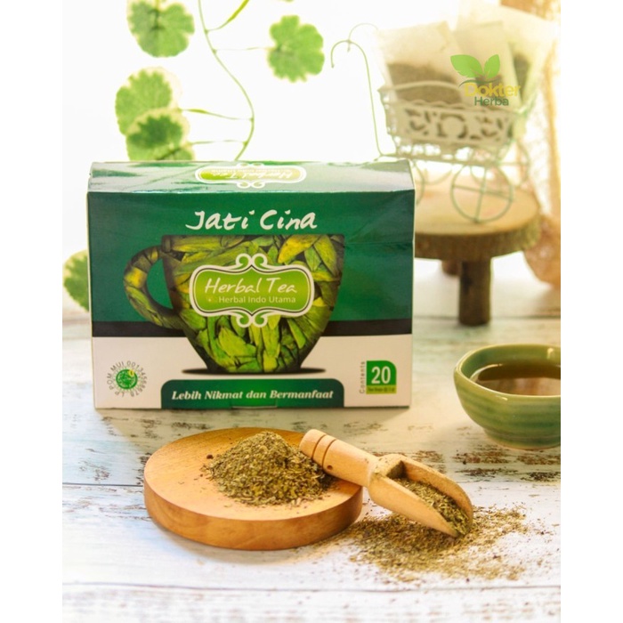 

Teh Jati Cina HIU Herbal Atasi Racun Perut Usus Lemak Jahat